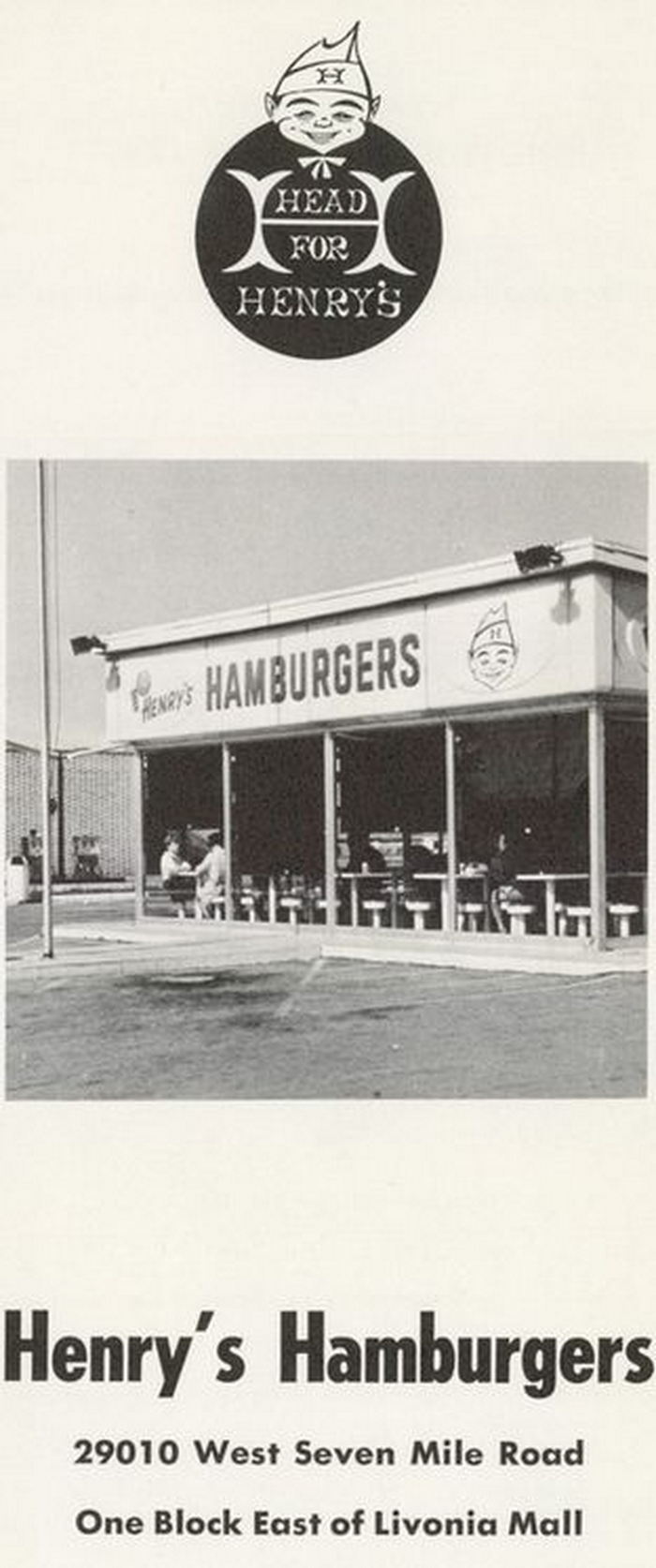 Henrys Hamburgers - Livonia - 29010 W Seven Mile Rd (newer photo)